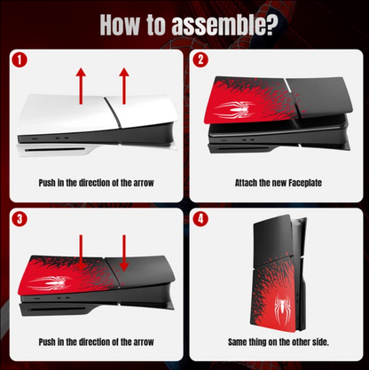 Coque Pour playstation 5 Slim Edition SPIDERMAN