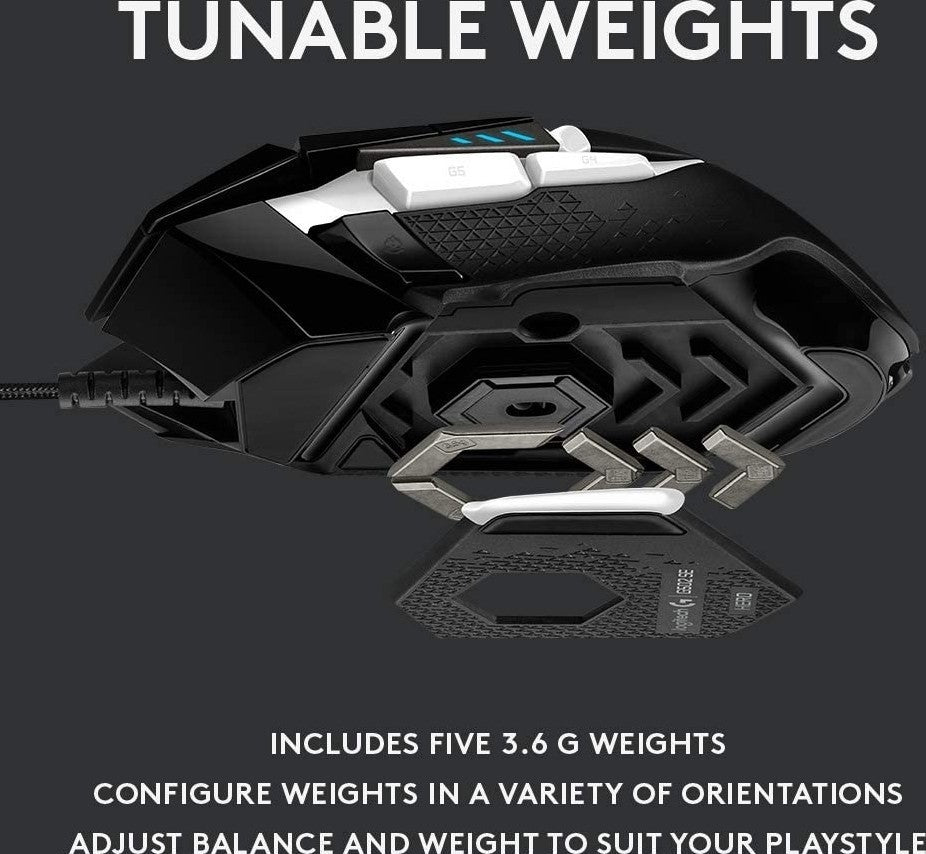 Souris Logitech G502 SE HERO - Gamer Filaire