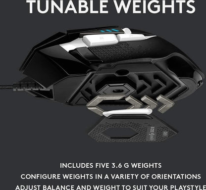 Souris Logitech G502 SE HERO - Gamer Filaire