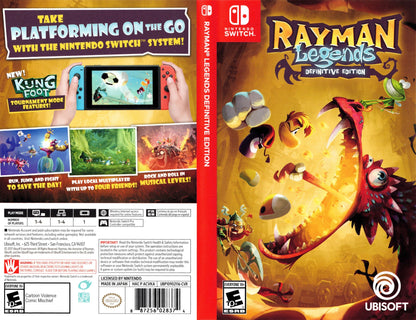 Rayman Legends Definitive Edition Nintendo Switch (Sans Boite) Occasion ♻️