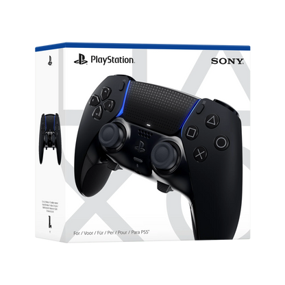 Manette PS5 Dualsense Edge Black  Midnight Black Edition