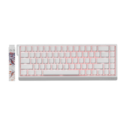 Clavier Gaming magnétique filaire Mad 68 HE | "Blanc" Madlions