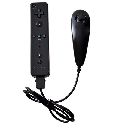 Manette Wii mote avec Manette Nunchuk Noir