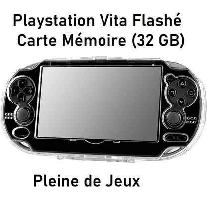 Playstation Vita (Ps Vita) + 32 Gb Flashé (Occasion + Garantie) ♻️
