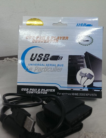 Adaptateur Manette PS2 pour PS3 & PC