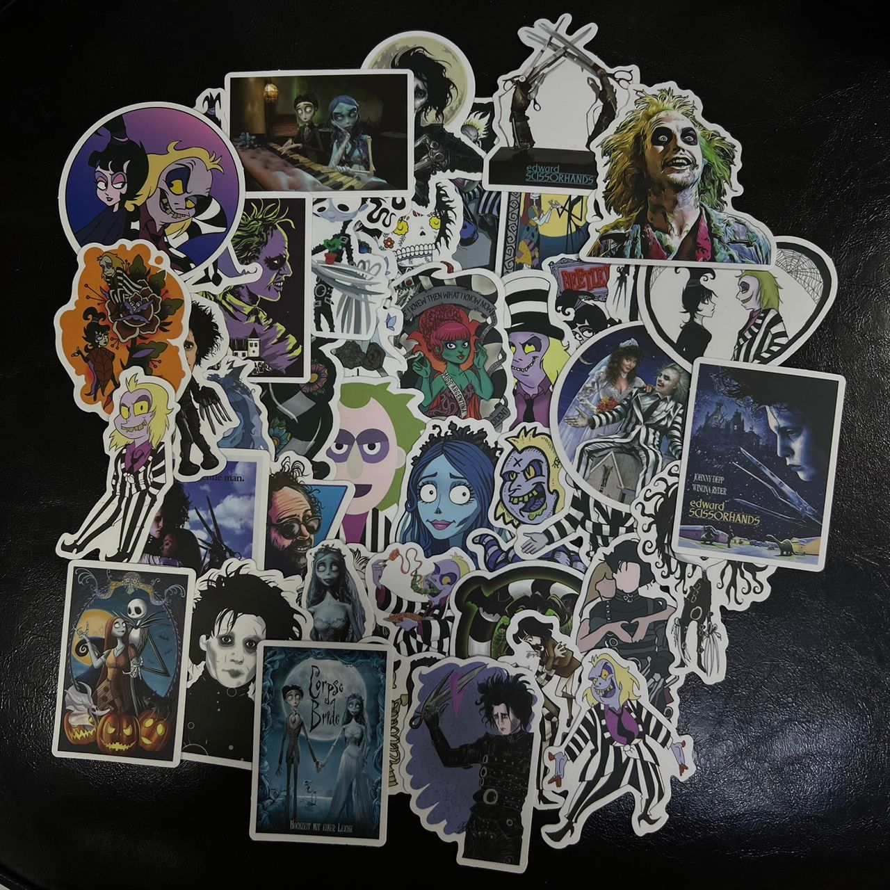 Pack de Stickers - Tim Burton -