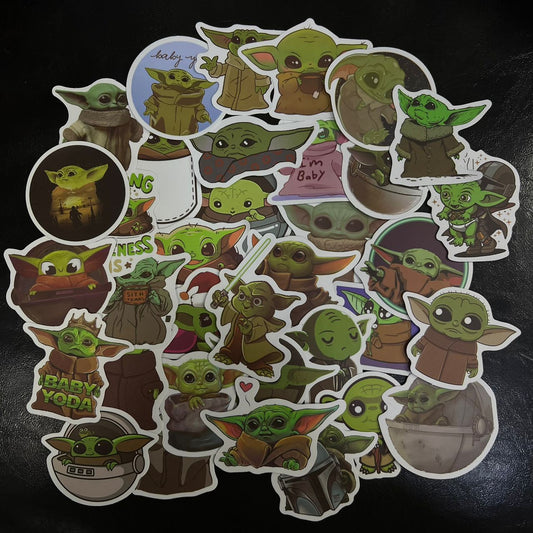 Pack de Stickers -Yoda-