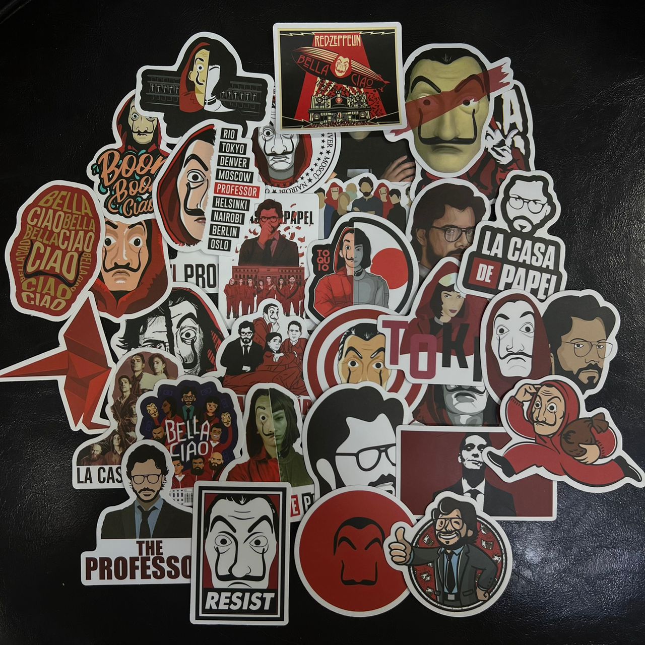 Pack de Stickers -La Casa De Papel -