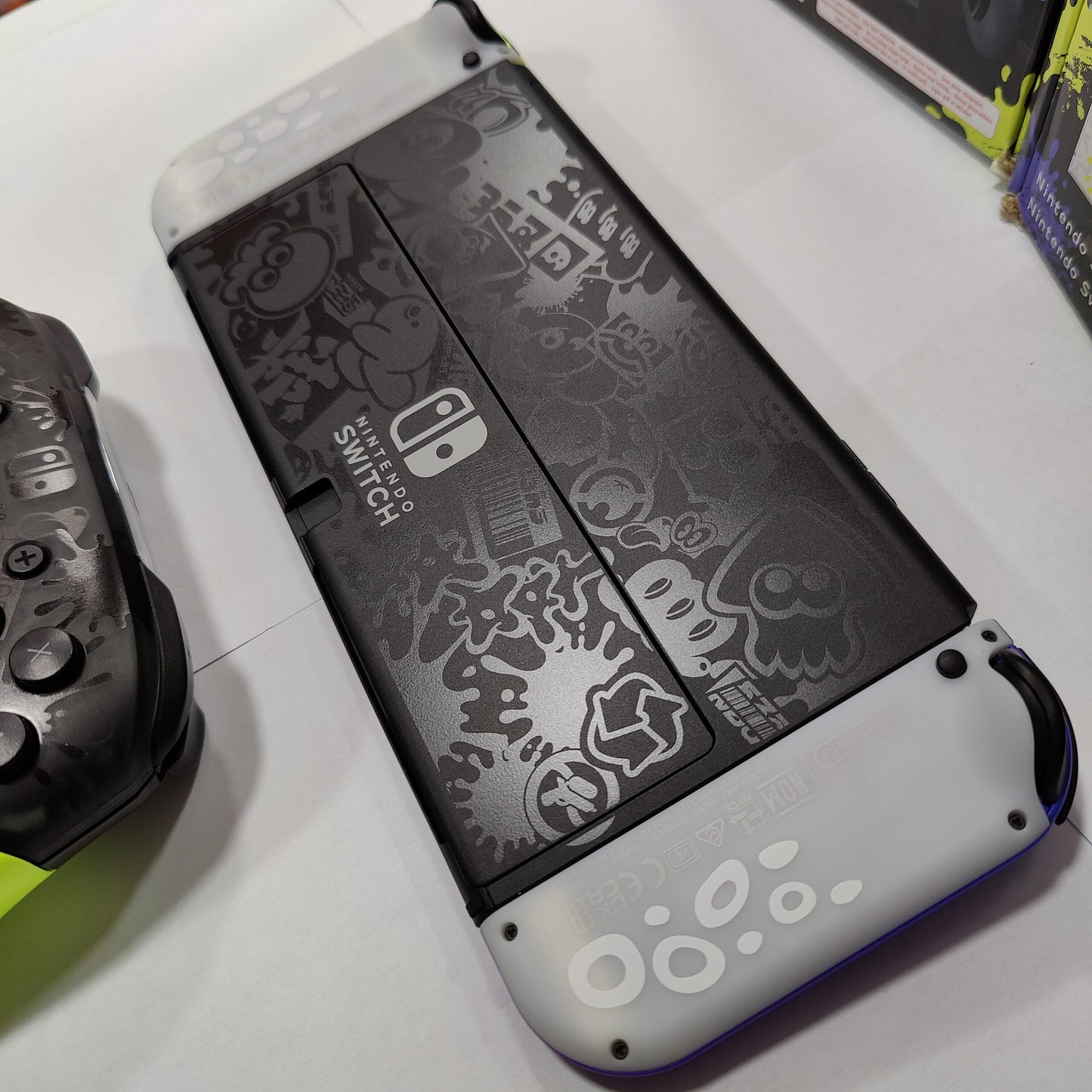 Console Nintendo Switch model Oled Splatoon 3 édition limitée