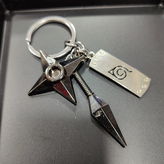 porte clés naruto 3 en 1