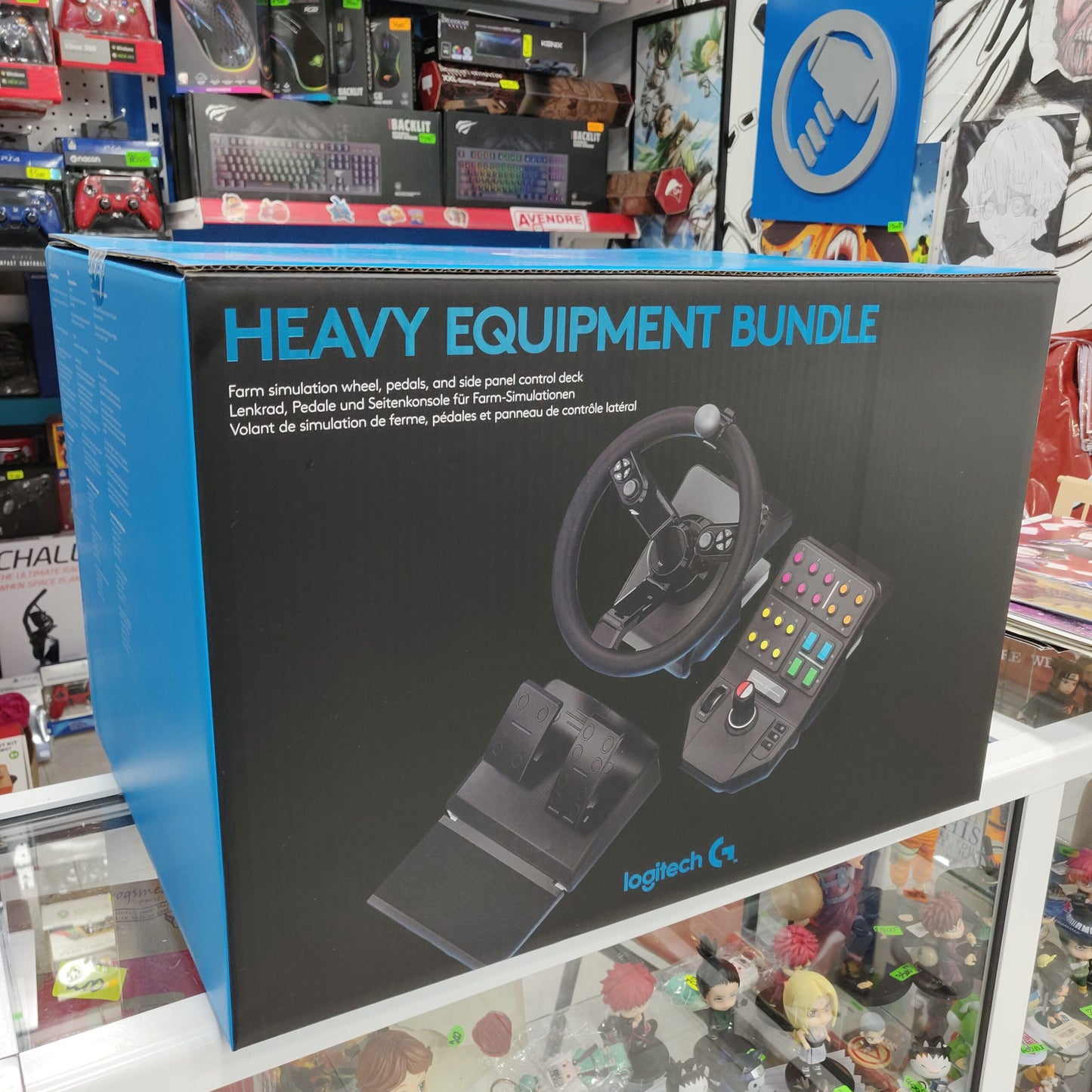 Volant Logitech Heavy Bundle Equipment (PC & Playstation)