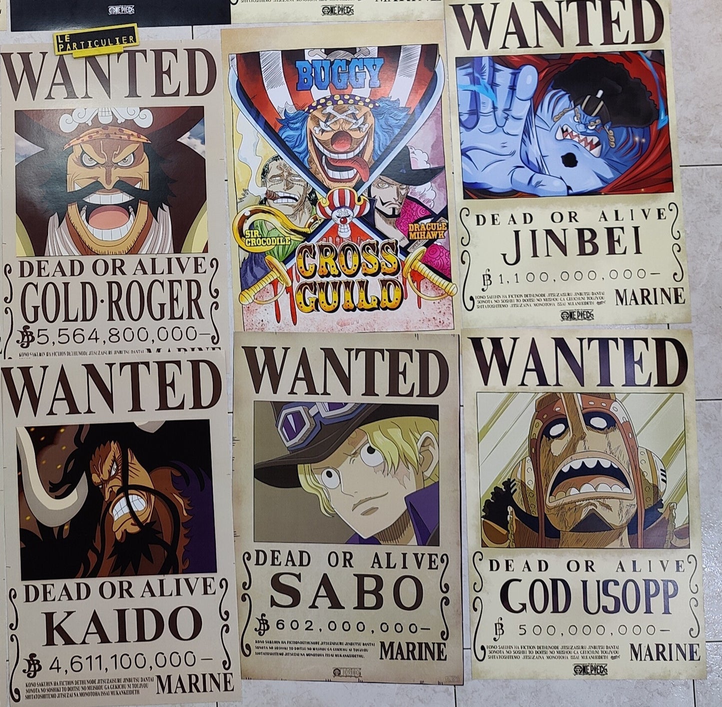 Poster Wanted | One Piece Bounty