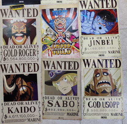 Poster Wanted | One Piece Bounty