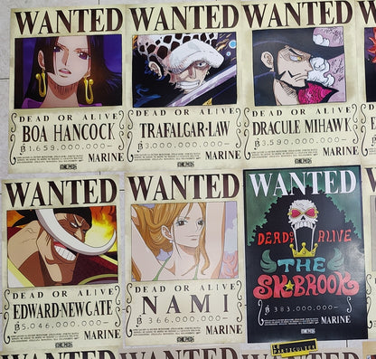 Poster Wanted | One Piece Bounty