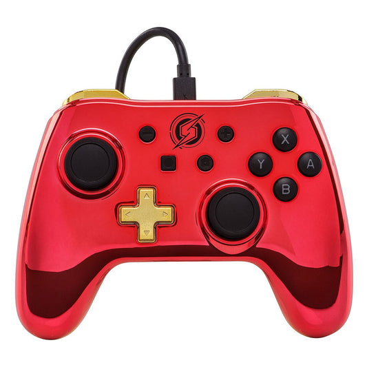 Manette Nintendo Switch Filaire Metroid Chrome