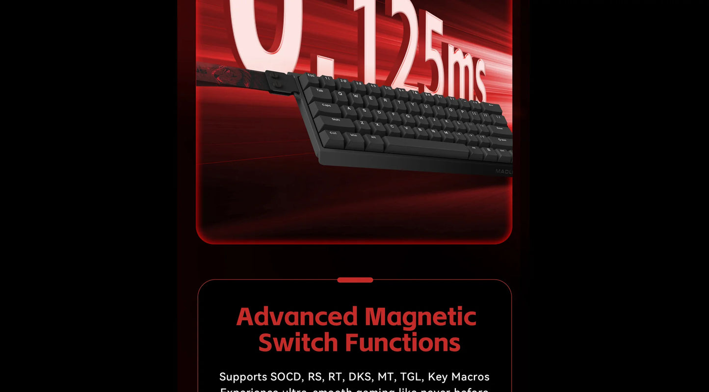 Clavier MADLIONS MAD60 HE | Series Hall Effect Keyboard