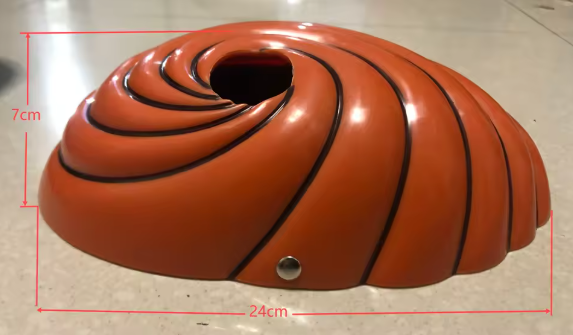 Masque Obito en resine 24 cm