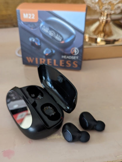 Ecouteurs Sans Fil Bluetooth M22  Wireless Airpods