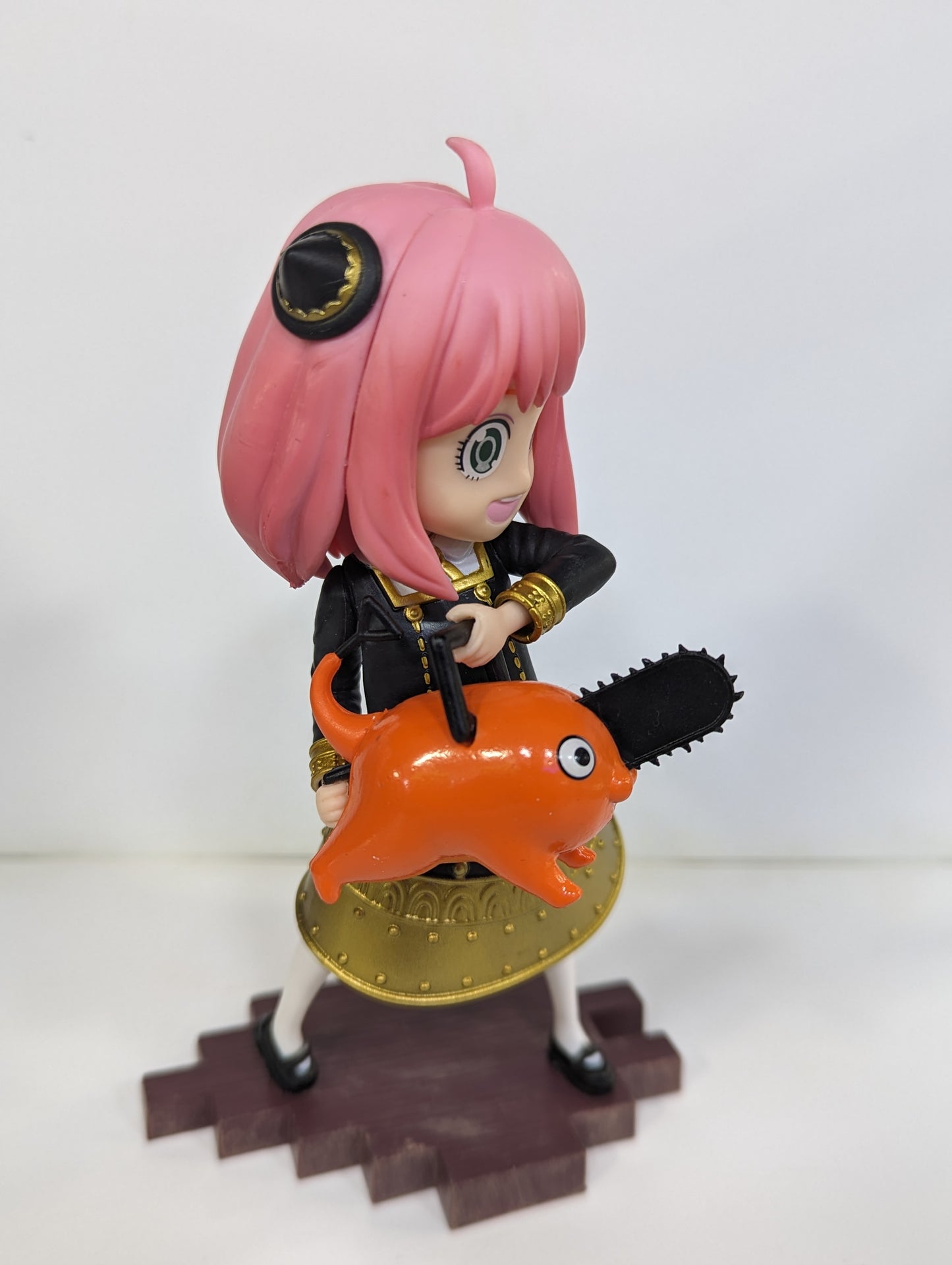 Figurine Anya Forger & Pochita 17 cm (Spy Family X Chainsaw Man)