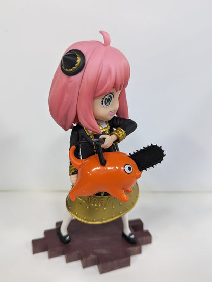 Figurine Anya Forger & Pochita 17 cm (Spy Family X Chainsaw Man)