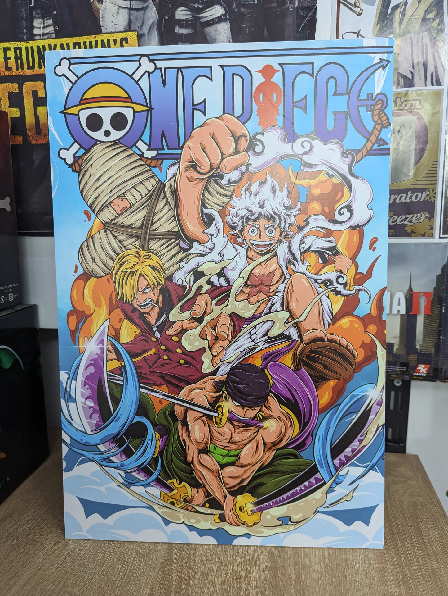 Plaque en Forex One Piece 30x40 cm