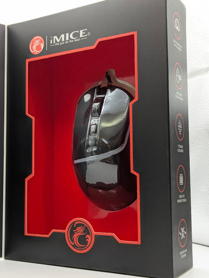 Souris Gaming Filaire iMice T20