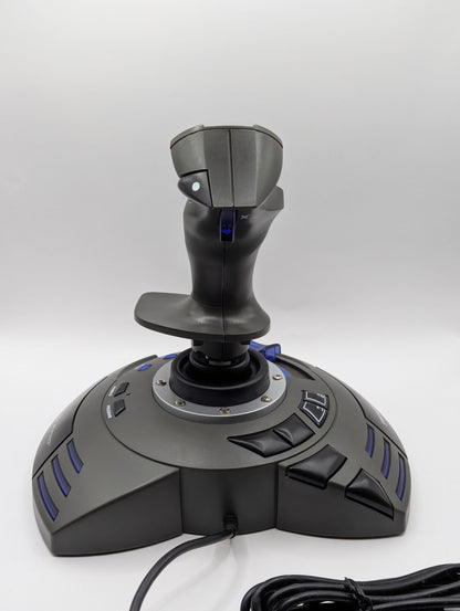 Joystick Thrustmaster Top Gun Fox 2 Pro - PS2 + Adaptateur USB Occasion ♻️