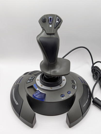 Joystick Thrustmaster Top Gun Fox 2 Pro - PS2 + Adaptateur USB Occasion ♻️