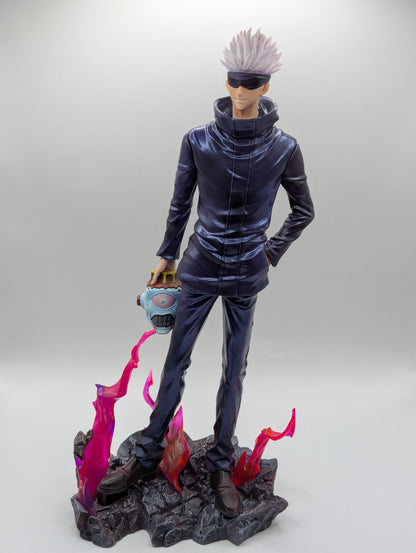 Figurine Gojo tete de Jogo -Jujutsu Kaisen-