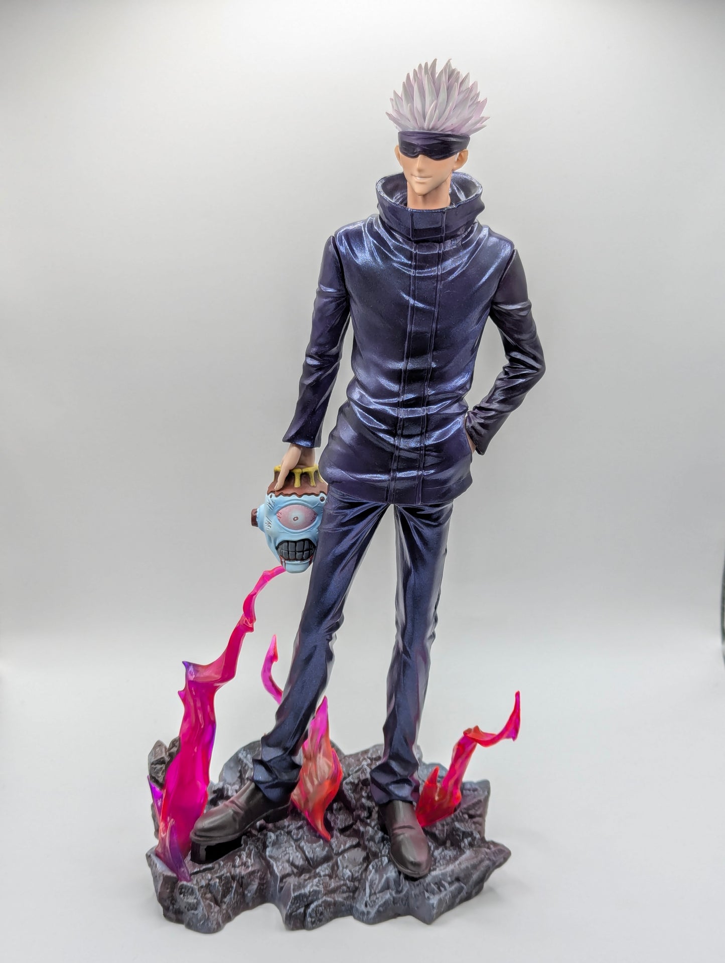Figurine Gojo tete de Jogo -Jujutsu Kaisen-
