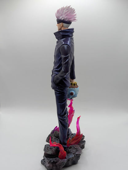 Figurine Gojo tete de Jogo -Jujutsu Kaisen-