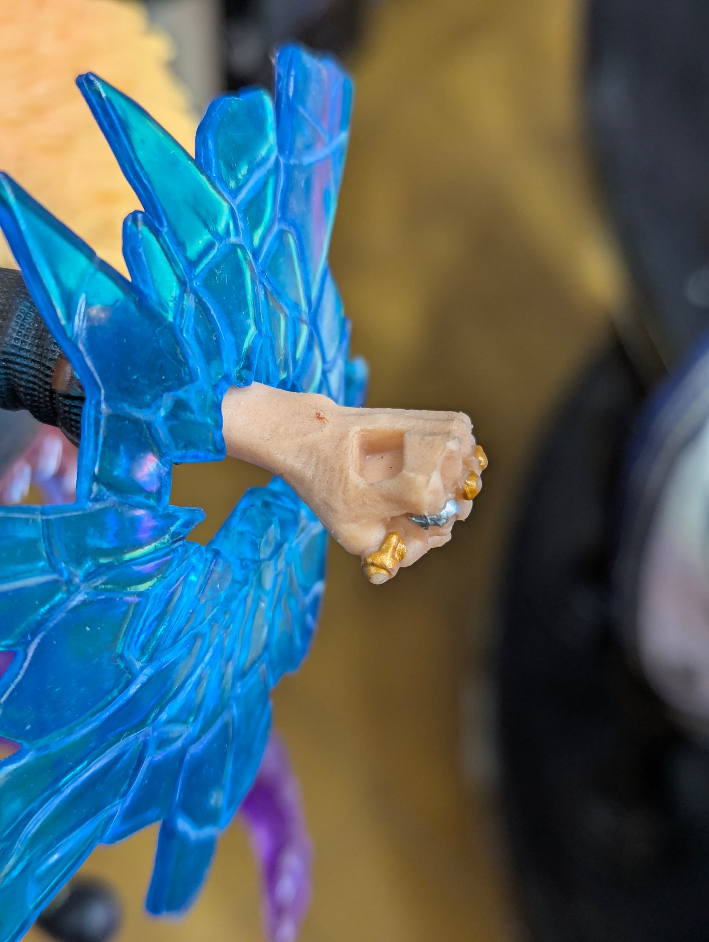 Figurine marshall D.Teach 17cm  (manque Quelques pièces)