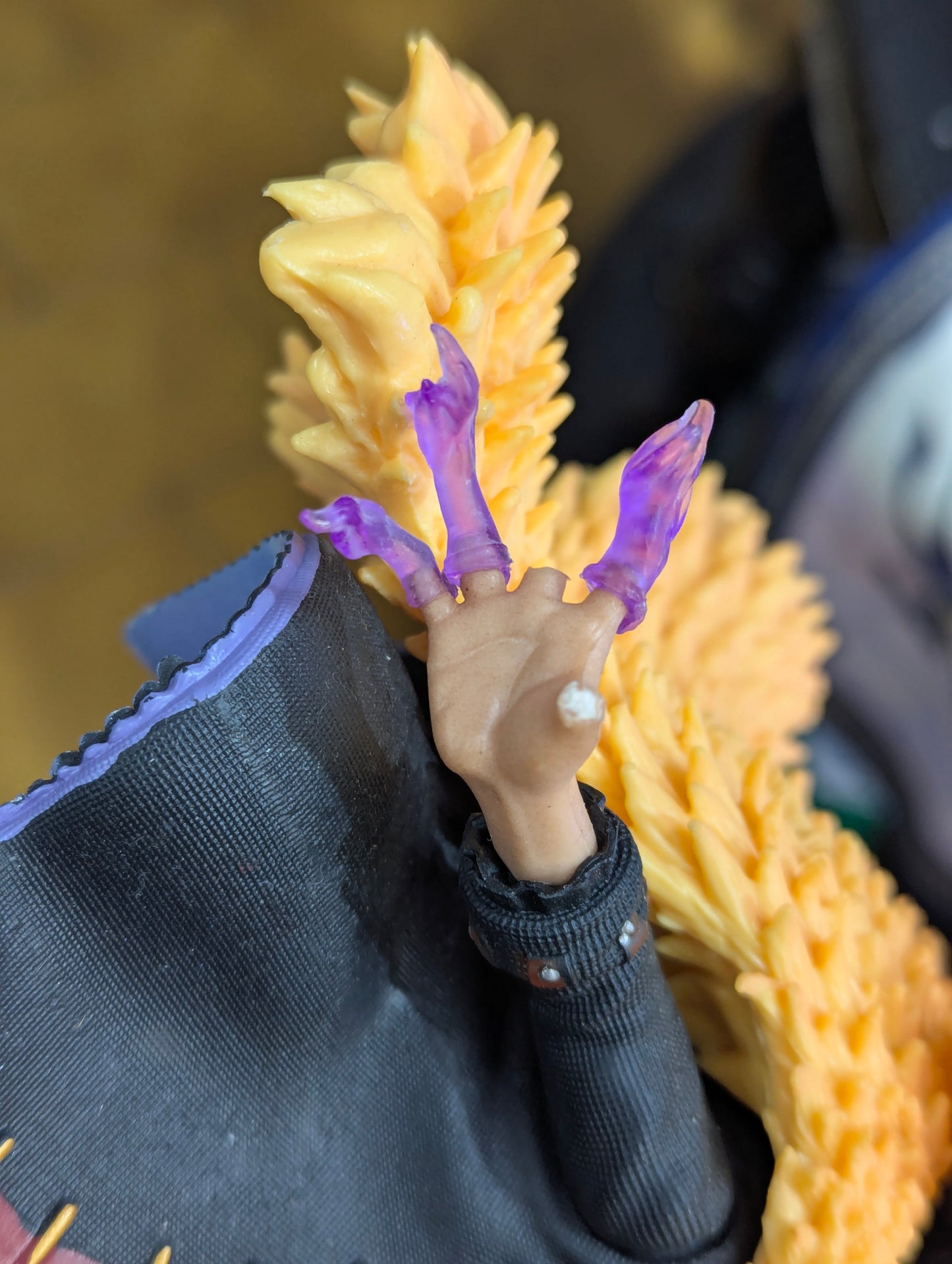 Figurine marshall D.Teach 17cm  (manque Quelques pièces)