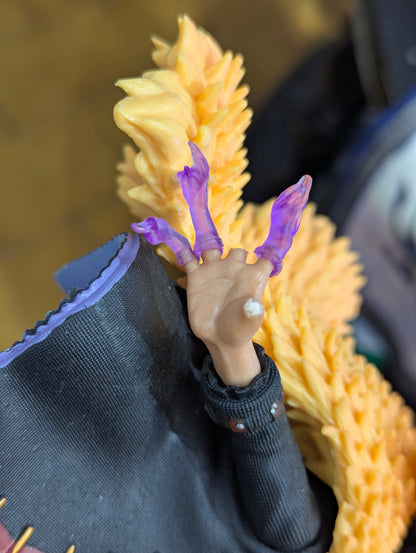 Figurine marshall D.Teach 17cm  (manque Quelques pièces)