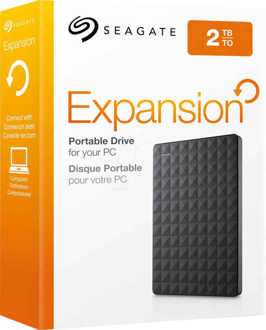 Seagate Portable 2TB External Hard Drive