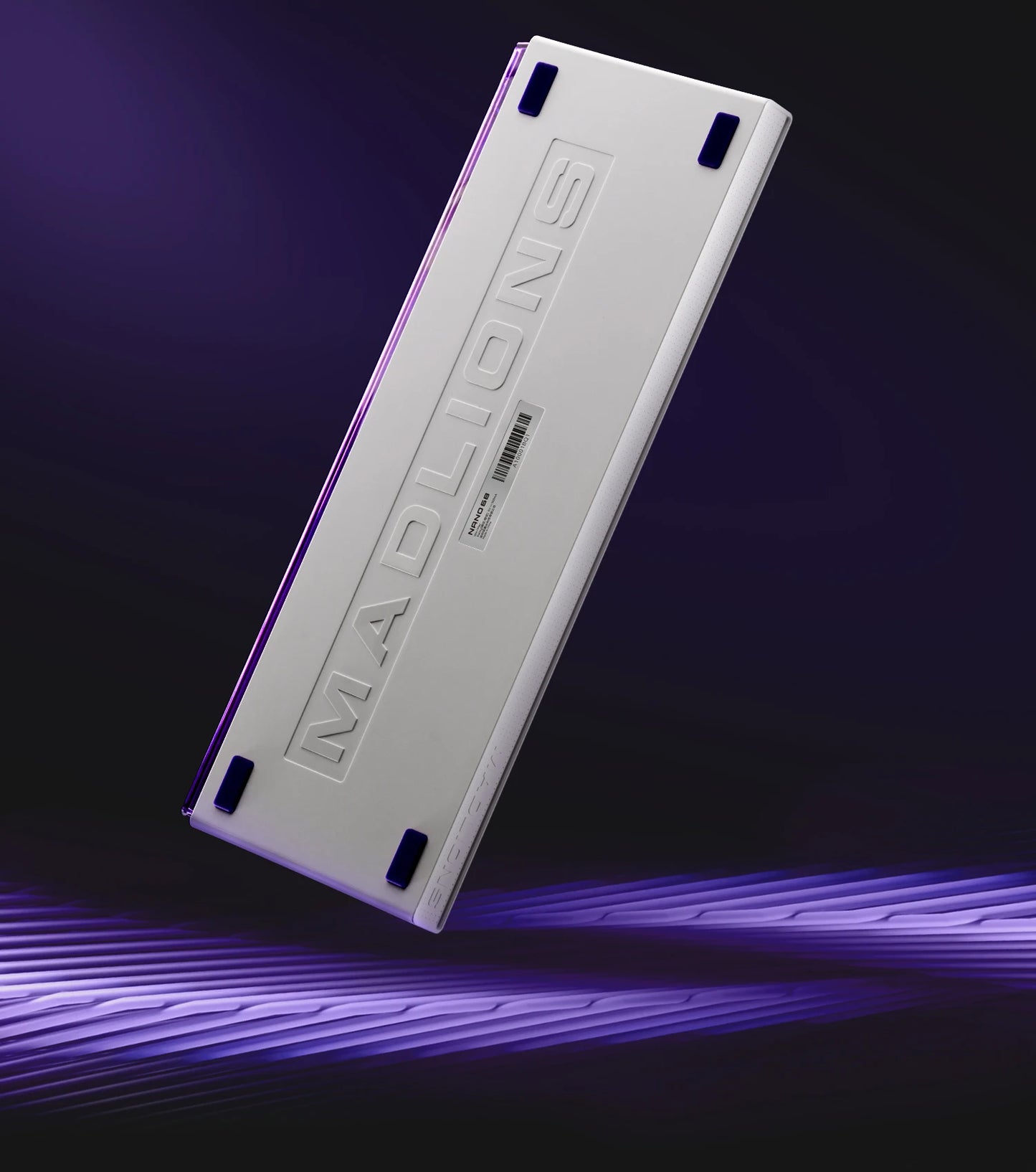 Clavier Gaming Magnétique Filaire Blanc Nano 68 | Madlions