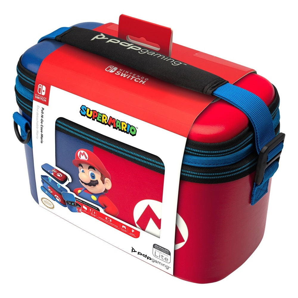 Sacoche Officiele Nintendo Switch Pull-N-Go Case - Mario - PDP