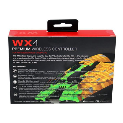 Manette Sans fil WX4 Nintendo Switch By Giotech