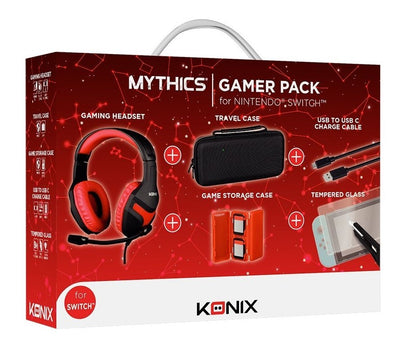 Gamer Pack Pour Nintendo Switch Konix Mythics 5 IN 1