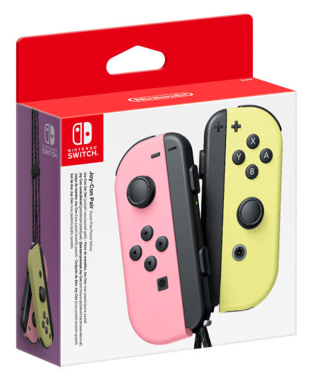 Nintendo Switch Joy-Con Paire Rose Pastel &amp; Jaune Pastel