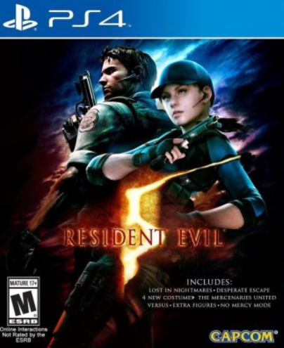 RESIDENT EVIL 5 Ps4