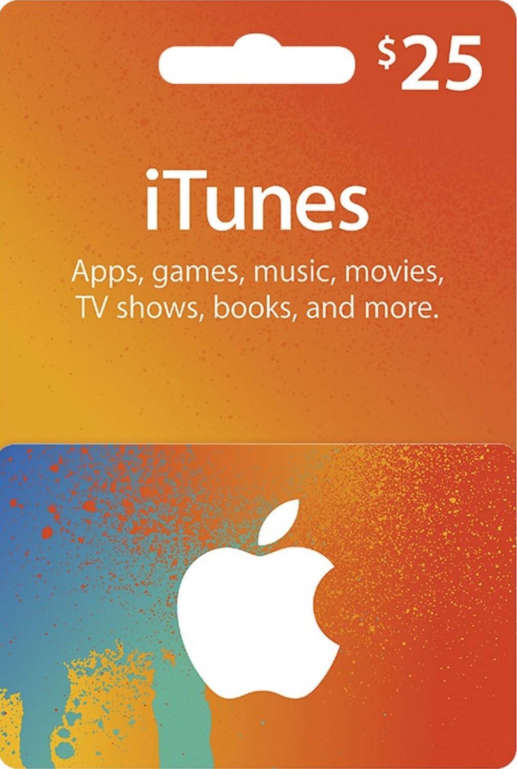 Carte Gift Apple iTunes Store 25$ (USA)