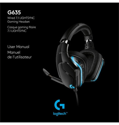 Casque Logitech G635