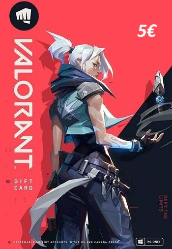 Cartes Cadeaux Valorant (5€) 450VP