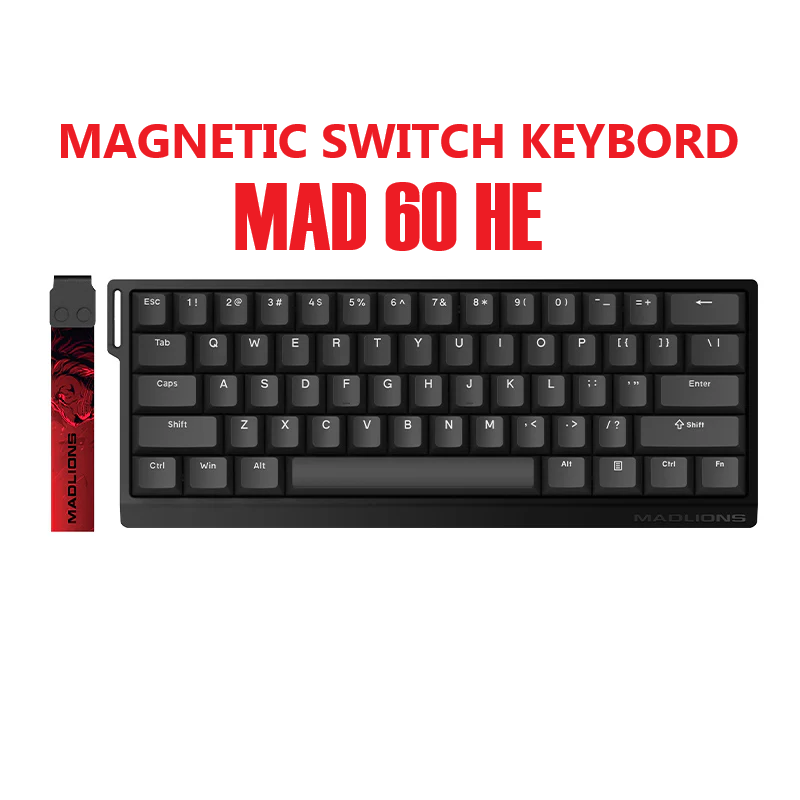 Clavier MADLIONS MAD60 HE | Series Hall Effect Keyboard