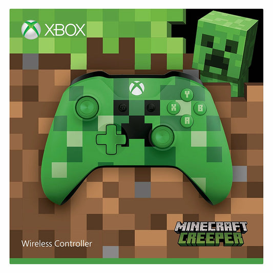 Manette Sans Fil Xbox One Edition Limitée Minecraft Creeper