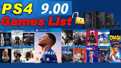 Chargement Jeux PS4 (Version 12.02 Maximum)