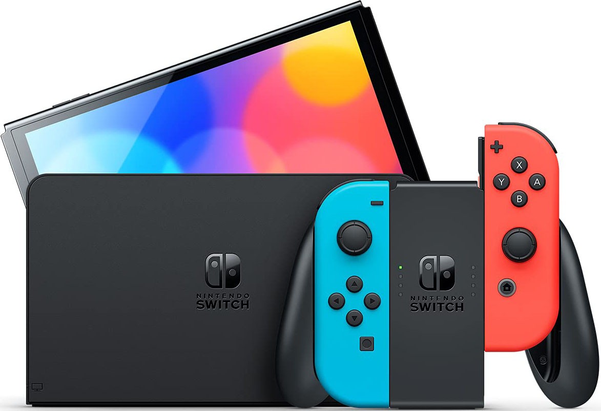 Nintendo Switch Oled (Rouge et Bleu)