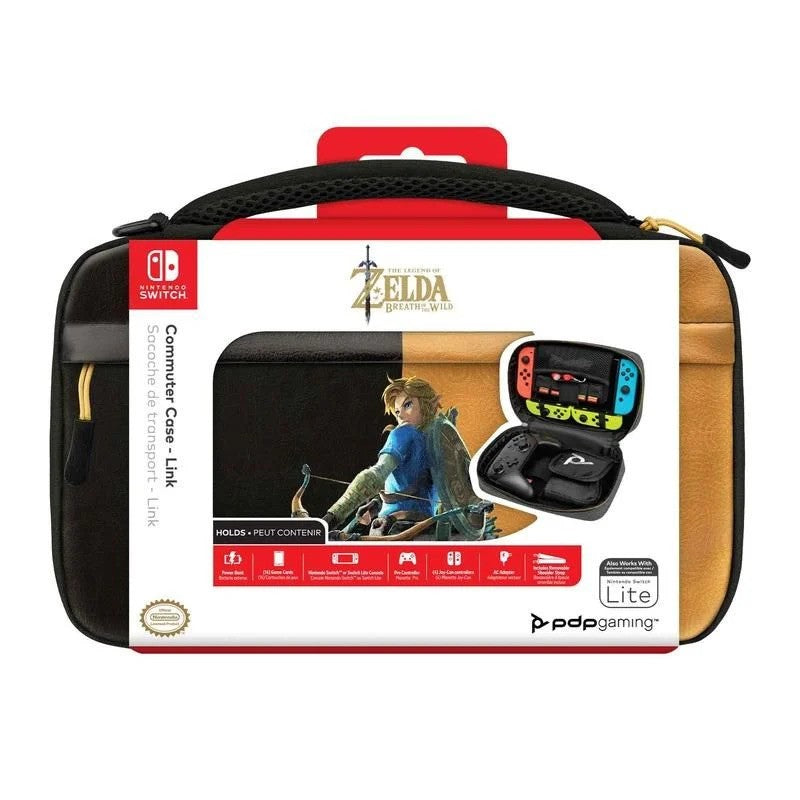 Pochette/Housse de Transport Grand Format PDP Nintendo Switch Breath Of The Wild Link