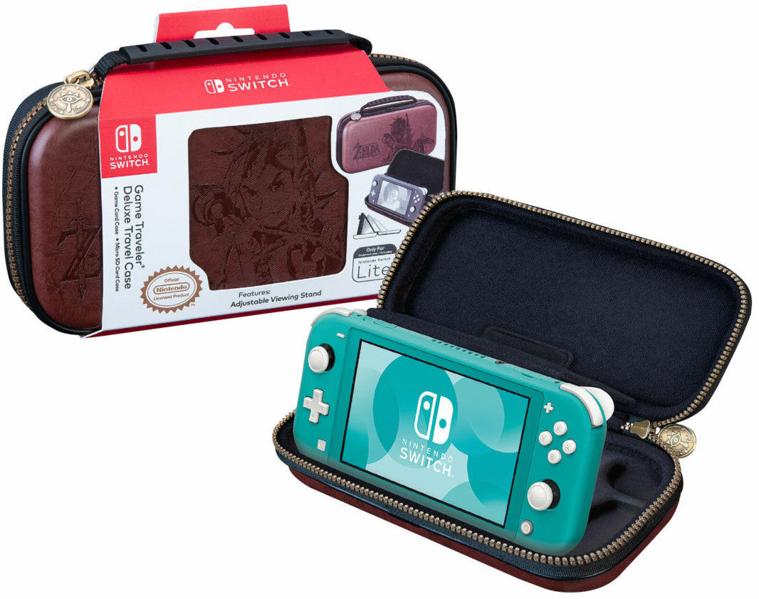 Pochette Nintendo Switch Traveler Deluxe | Zelda Breath of the Wild - Brown